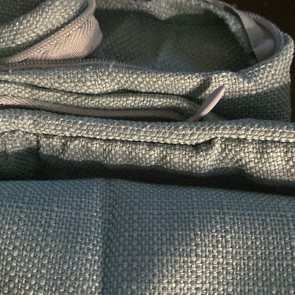 J. QUEEN NEW YORK EUROPEAN SHAM, ALEXANDRA TEAL, w/EMBROIDERY 26” x 26” NWT - Picture 7 of 7